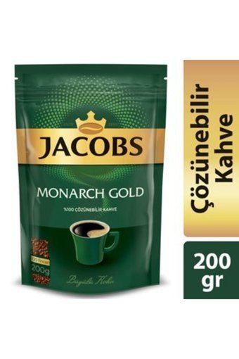 Jacobs Monarch Gold Paket Granül Kahve 3x200 gr