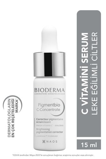 Bioderma Pigmentbio Anti-Blemish Canlandırıcı Yaşlanma Jel Yüz Serumu 15 ml