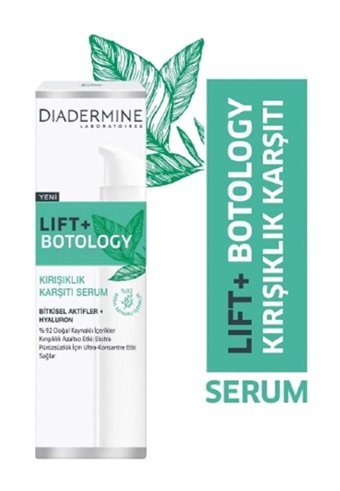 Diadermine Lift Botology Yüz Dolgunlaştıran Canlandırıcı Yaşlanma Kırışıklık Karşıtı Jel Yüz Serumu 30 ml