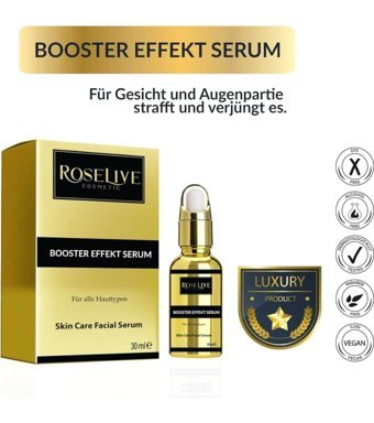 Roselive Botox Effekt Yaşlanma Kırışıklık Karşıtı Jel Yüz Serumu 30 ml