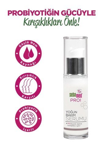 Sebamed Pro! Yoğun Bakım Yaşlanma Kırışıklık Karşıtı Jel Yüz Serumu 30 ml