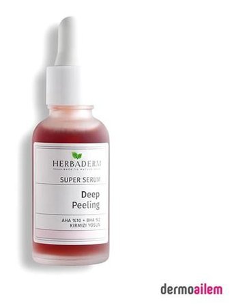 Herbaderm Deep Peeling Jel Yüz Serumu 30 ml
