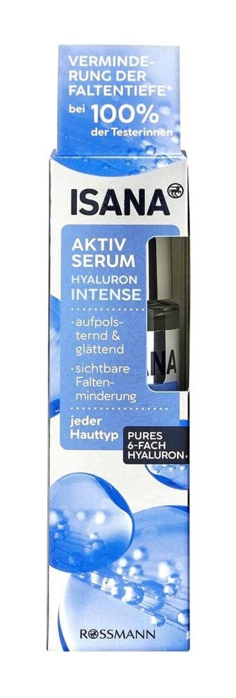 Isana Aktiv Hyaluron Intense Yüz Dolgunlaştıran Canlandırıcı Kırışıklık Karşıtı Jel Yüz Serumu 30 ml