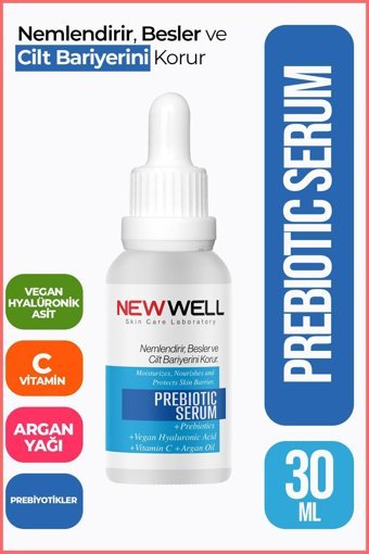 New Well Prebiotic Yüz Dolgunlaştıran Canlandırıcı Kırışıklık Karşıtı Jel Yüz Serumu 50 ml