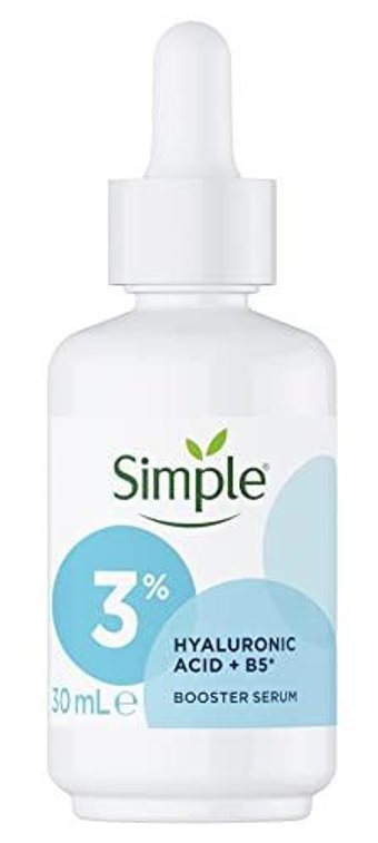 Simple %3 Hyalüronik Asit + B5 Yüz Dolgunlaştıran Canlandırıcı Kırışıklık Karşıtı Jel Yüz Serumu 30 ml