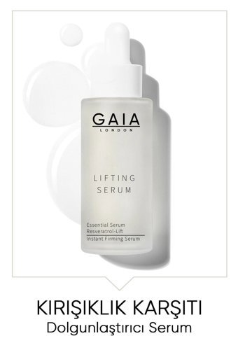 Gaia London Lifting Yüz Dolgunlaştıran Canlandırıcı Yaşlanma Kırışıklık Karşıtı Jel Yüz Serumu 50 ml