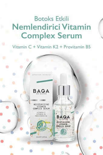 Baga Moustrizing Vitamin C Complex Yüz Serumu