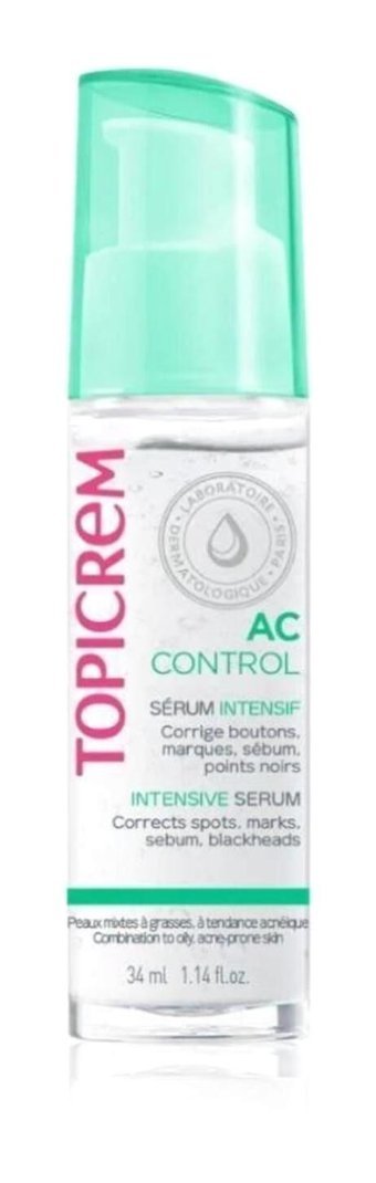 Topicrem AC Control Intensive Yüz Dolgunlaştıran Canlandırıcı Kırışıklık Karşıtı Krem Yüz Serumu 34 ml