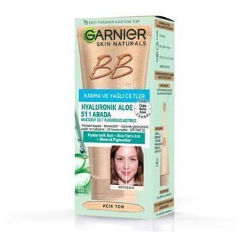 Garnier Karma ve Yağlı Ciltler İçin Su Bazlı Sivilce Yapmayan BB Krem Açık Ton