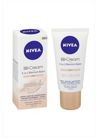Nivea Tüm Cilt Tipleri İçin Sivilce Yapmayan Işıltılı BB Krem Açık Ton