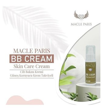 Macle Paris Tüm Cilt Tipleri İçin Sivilce Yapmayan BB Krem Orta Ton