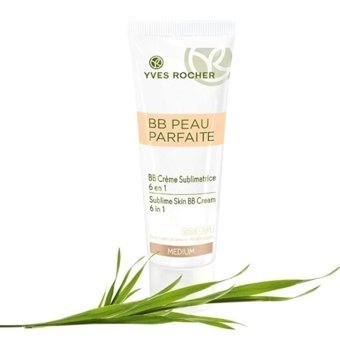 Yves Rocher 6'sı 1 Arada Tüm Cilt Tipleri İçin Su Bazlı Sivilce Yapmayan Işıltılı BB Krem Orta Ton
