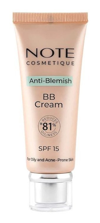 Note Anti-blemish Yağlı Ciltler İçin Sivilce Yapmayan BB Krem Orta Ton
