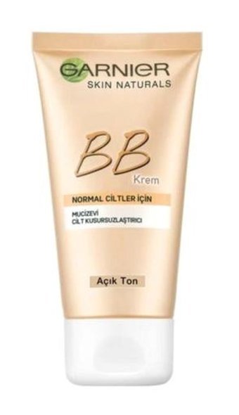 Garnier Normal Ciltler İçin Su Bazlı Sivilce Yapmayan BB Krem Açık Ton