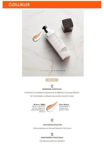 Missha Signature Wrinkle Fill-up Tüm Cilt Tipleri İçin Sivilce Yapmayan BB Krem Orta Ton