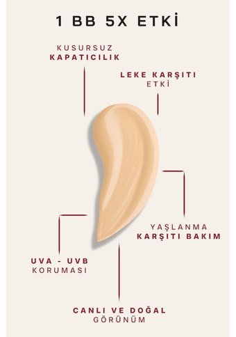 Woo Skin Expert Academy Cilt Tonu Eşitleyici Tüm Cilt Tipleri İçin Sivilce Yapmayan BB Krem Açık - Orta - Koyu Ton