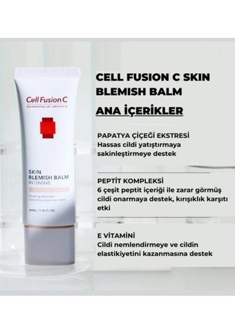 Cell Fusion C Skin Blemish Hassas Ciltler İçin Sivilce Yapmayan BB Krem Açık-Orta Ton