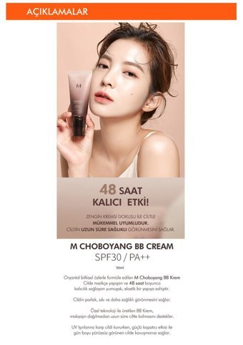 Missha Cho Bo Yang Tüm Cilt Tipleri İçin Sivilce Yapmayan BB Krem Açık Ton