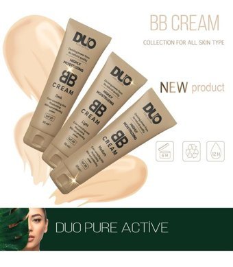 Duo Pure Active Tüm Cilt Tipleri İçin Sivilce Yapmayan BB Krem Koyu Ton
