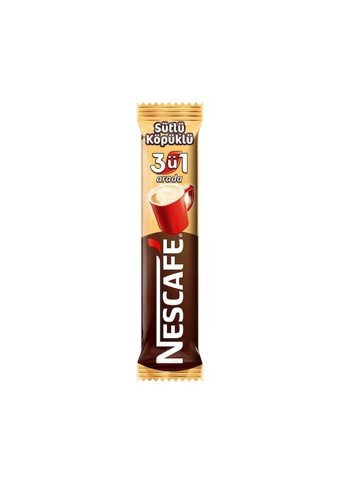 Nescafe 3'ü 1 Arada Sütlü Köpüklü 17.4 gr 56 Adet Granül Kahve Hazır Kahve