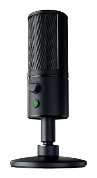 Razer Seiren X Profesyonel Condenser Type A Kablolu Yayıncı USB Oyuncu Masaüstü Mikrofonu Siyah