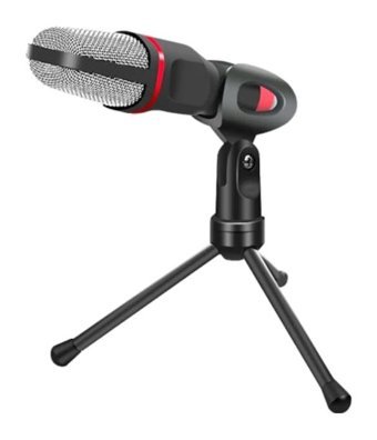 Dexim DMK3378 Bona Profesyonel Type A Kablosuz Yayıncı USB Oyuncu Masaüstü Mikrofonu Siyah