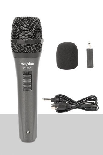 Lastvoice Lv-45A Dinamik Kablolu El Mikrofonu Siyah