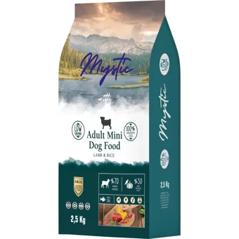 Mystic Kuzu Etli Küçük Irk-Orta Irk Yetişkin Köpek Maması 2.5 kg