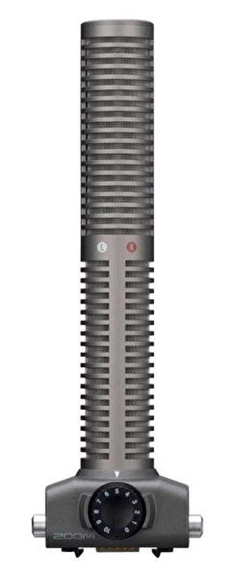 Zoom Ssh-6 Shotgun Kapsül Profesyonel XLR Kablolu Mikrofonu Siyah