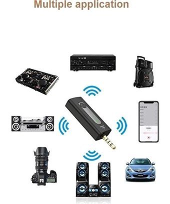 Daytona K35-1 3.5 mm Kablosuz Bluetooth USB Yaka Mikrofonu Siyah