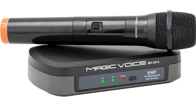 Magicvoice MV-3811 Vhf XLR Kablosuz El Mikrofonu Siyah