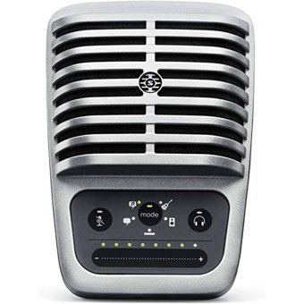 Shure Mv51 Profesyonel Condenser Kablolu Yayıncı USB Masaüstü Mikrofonu Gri