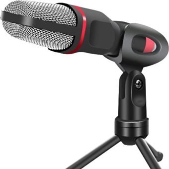 Dexim Bona 3.5 mm Kablolu Masaüstü Mikrofonu Siyah