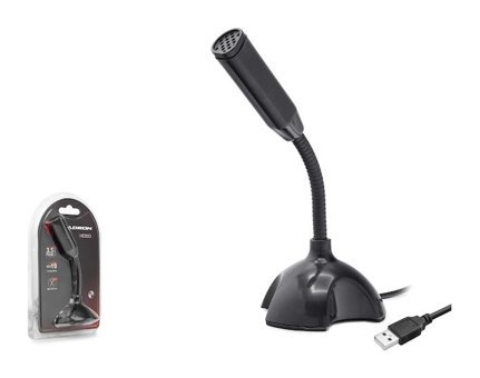 Hadron HDX2751 Type A Kablolu USB Masaüstü Mikrofonu Siyah