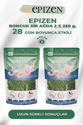 Epizen Soyulabilir Hassas Cilt İçin Boncuk Ağda 2x250 gr