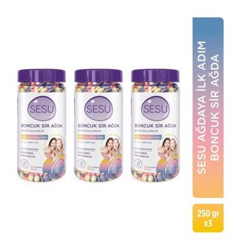 Sesu Kızlarına Özel Hassas Ciltler İçin Boncuk Ağda 3x250 gr