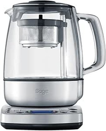 Sage BTM800_BSS Otomatik Cam Demlikli 1840 W Işıklı Cam Gövdeli İnox Çay Makinesi