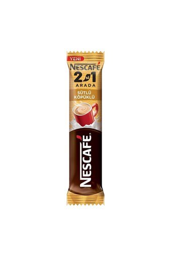 Nescafe 2'si 1 Arada Sütlü Köpüklü 10 gr 48 Adet Granül Kahve Hazır Kahve