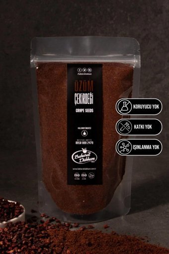 Baharat Dükkanı Öğütülmüş Üzüm Çekirdeği 100 gr