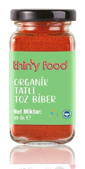 Thiny Food Tatlı Toz Biber 65 gr
