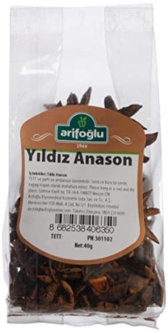 Arifoğlu Yıldız Anason 40 gr