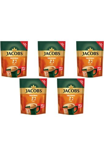 Jacobs 3'ü 1 Arada Sade 12 gr 10 Adet Granül Kahve Hazır Kahve