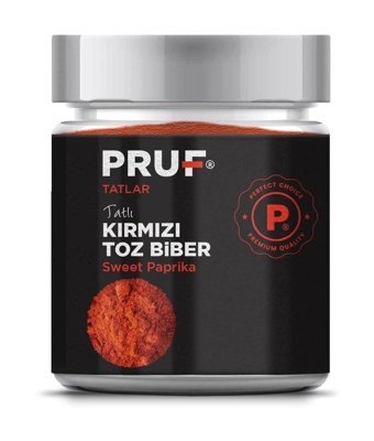 Pruf Tatlı Toz Kırmızı Biber 130 gr