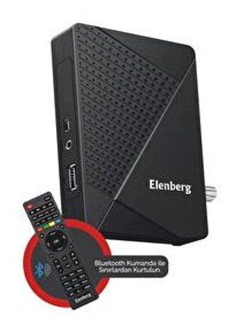 Elenberg 8 GB Dahili İnternetli Çanaklı-Çanaksız Full HD Uydu Alıcısı