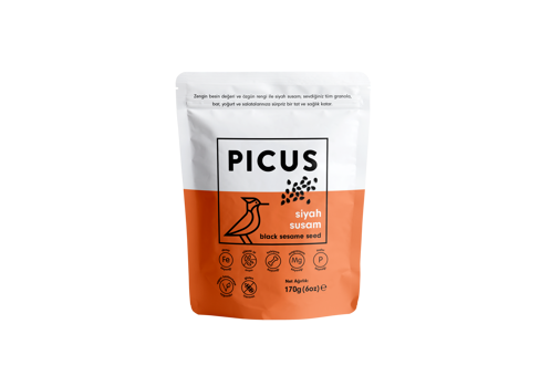 Picus Siyah Susam 170 gr