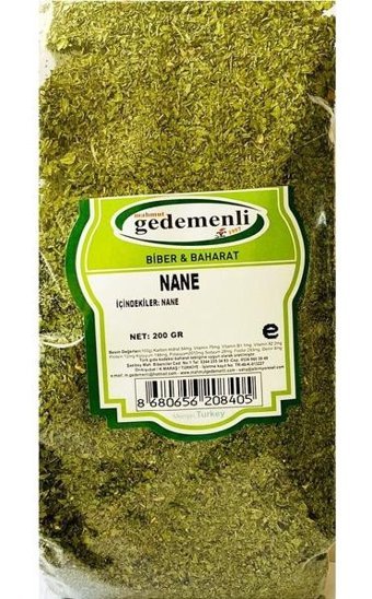 Gedemenli Nane 200 gr