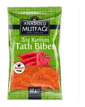 Anadolu Mutfagı Tatlı Toz Biber 50 gr