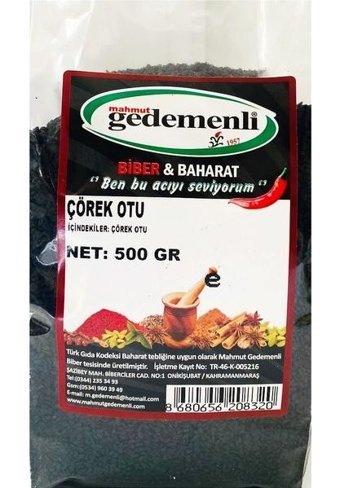 Gedemenli Çörek Otu 500 gr