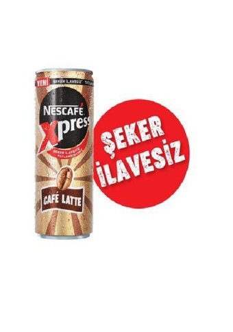 Nescafe Xpress Sade 250 ml Latte Hazır Kahve
