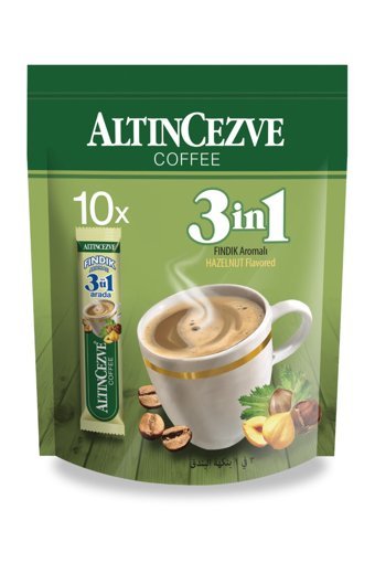 Altıncezve 3'ü 1 Arada Fındıklı 15 gr 10 Adet Hazır Kahve